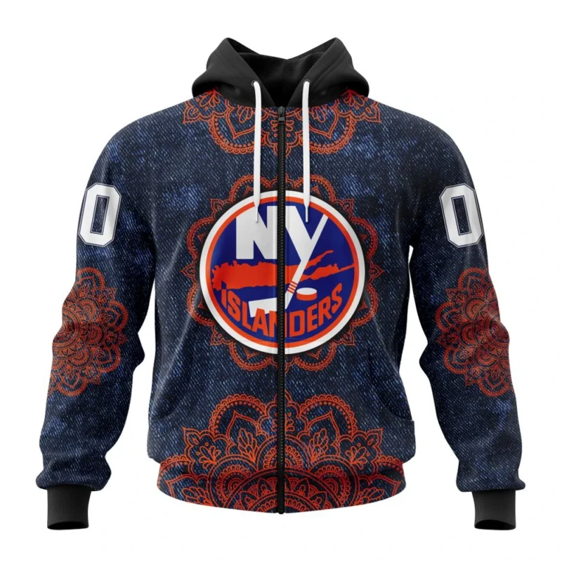 NHL New York Islanders, Specialized Mandala Style,QTNHL 080524B4050