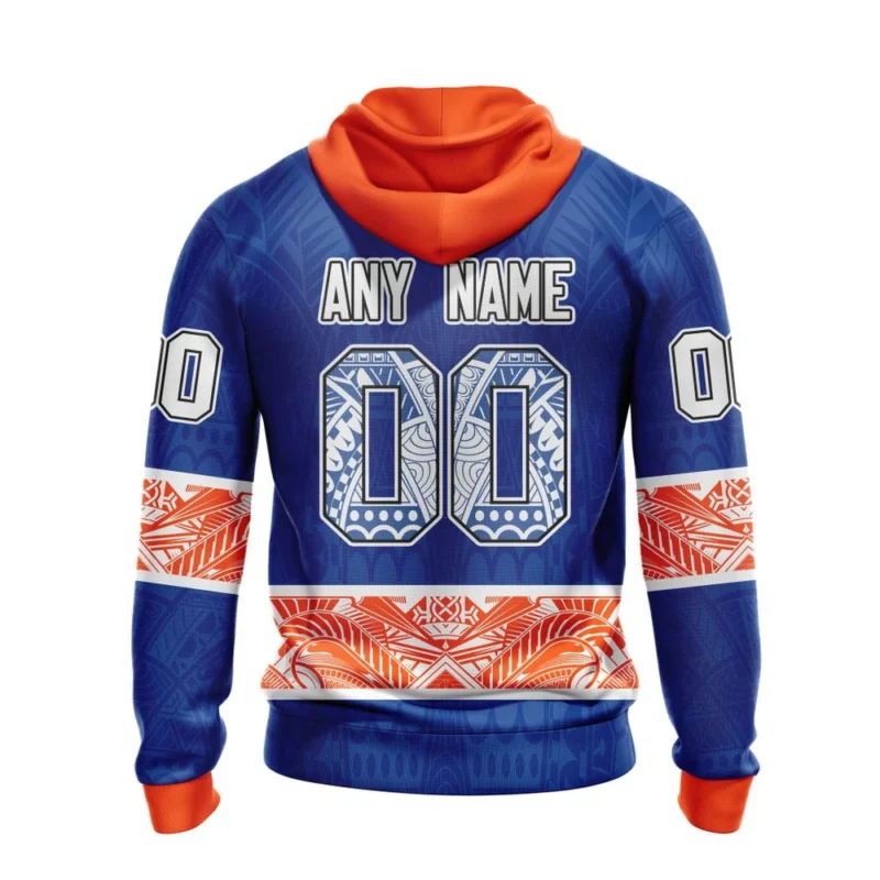 New York Islanders, Specialized Native With Samoa Culture ,QTNHL Personalized Name And Number,080524B408