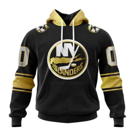 NHL New York Islanders Special Black And Gold Design,QTNHL080524A768