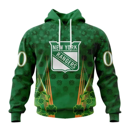 NHL New York Rangers Special Design For St. Patrick' Day,QTNHL080524A1149