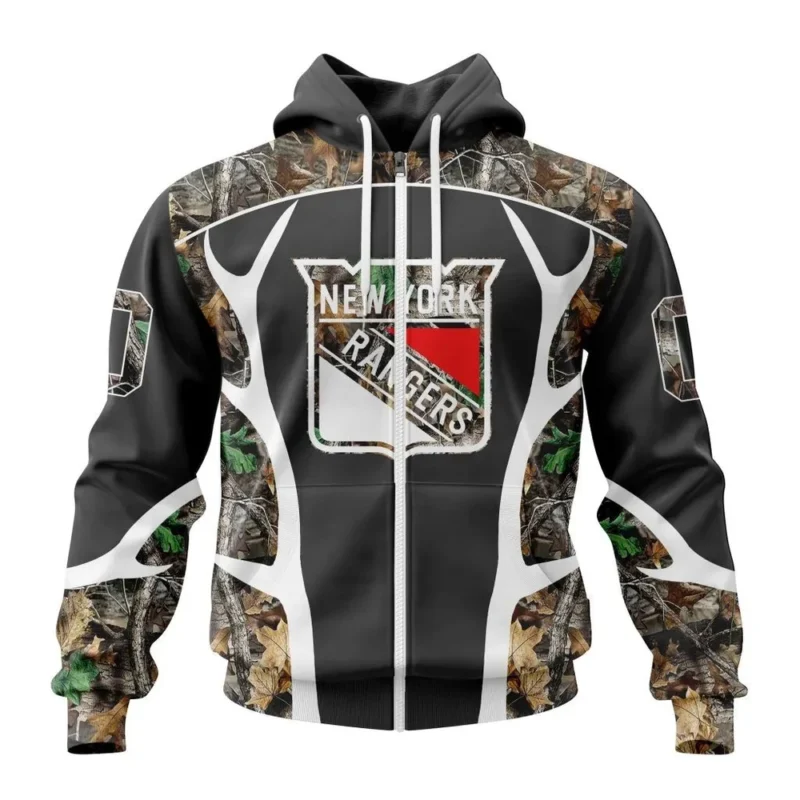 NHL Personalized Name And Number, New York Rangers Special Camo Hunting Design ,QTNHL Personalized Name And Number,080524B117