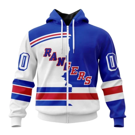 NHL Personalized Name And Number, New York Rangers Personalize  Home Mix Away Kits,QTNHL Personalized Name And Number,080524B1508