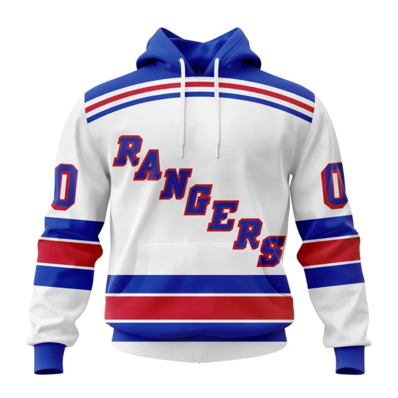 NHL New York Rangers Personalized  Away Kits,QTNHL080524A1548