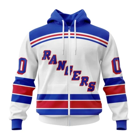 NHL Personalized Name And Number, New York Rangers Personalized  Away Kits,QTNHL Personalized Name And Number,080524B1548