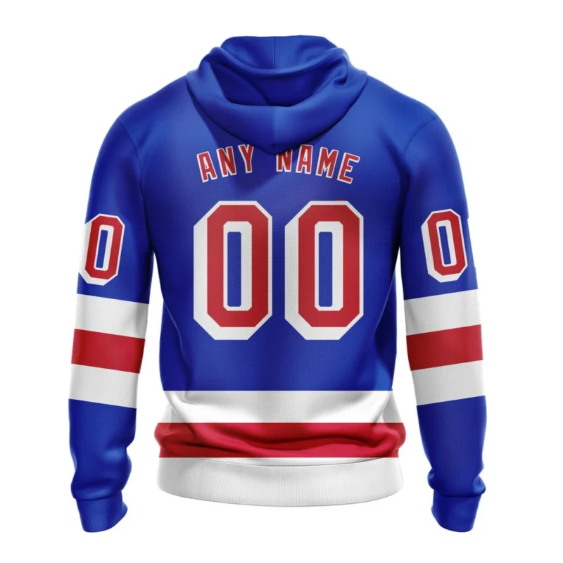 NHL Personalized Name And Number, New York Rangers Personalized  Home Kits,QTNHL Personalized Name And Number,080524B209