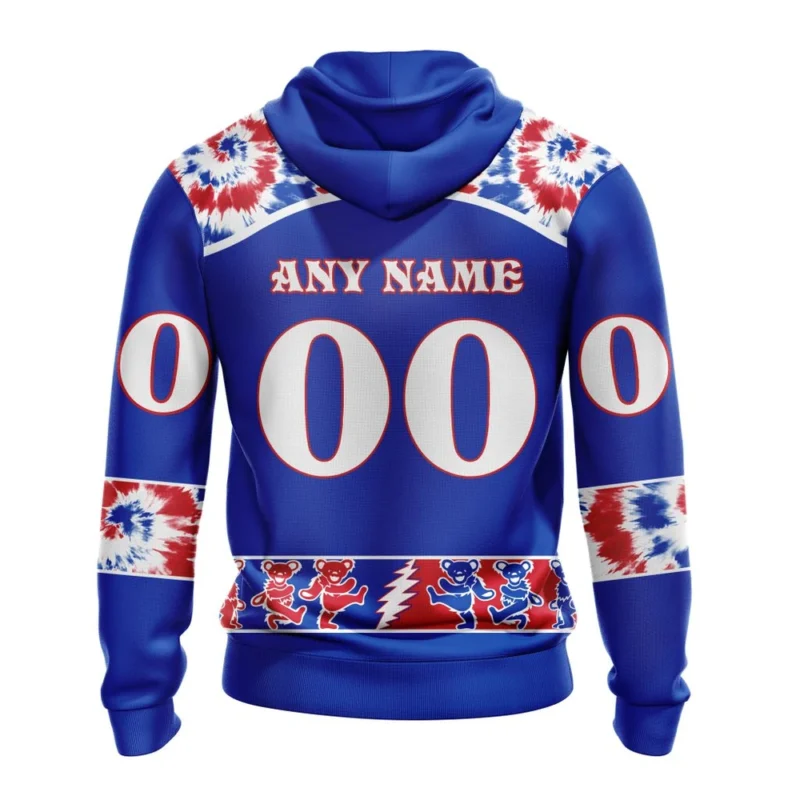 NHL Personalized Name And Number, New York Rangers Special Grateful Dead Design,QTNHL Personalized Name And Number,080524B26