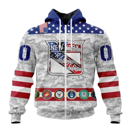 NHL Personalized Name And Number, New York Rangers Armed Forces Appreciation,QTNHL Personalized Name And Number,080524B2766