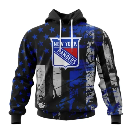 New York Rangers, Specialized Jersey For America,QTNHL080524A3228