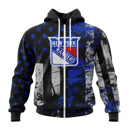 New York Rangers, Specialized Jersey For America,QTNHL 080524B3228