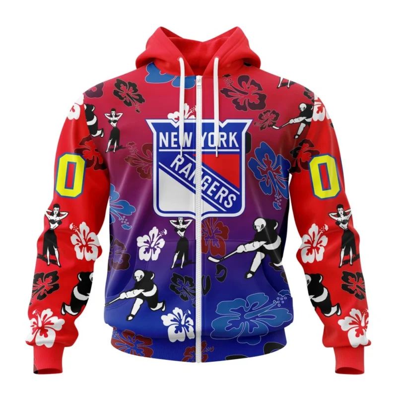 NHL New York Rangers X Hawaii Specialized Design For Hawaiia ,QTNHL 080524B3779