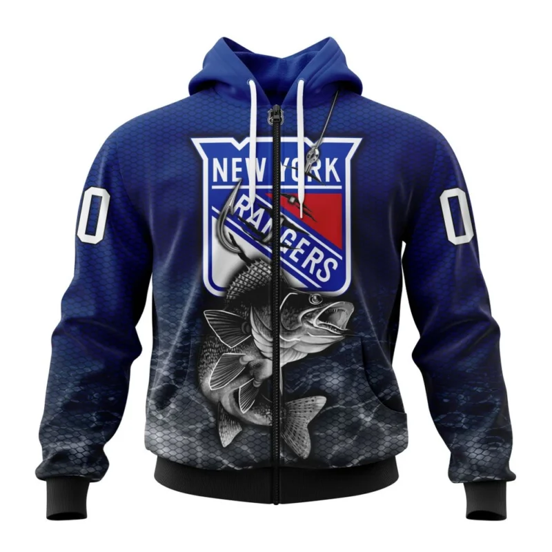 NHL New York Rangers, Specialized Fishing Style,QTNHL 080524B3992