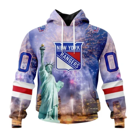 NHL New York Rangers Special Design With The Statue Of Liberty,QTNHL080524A4088