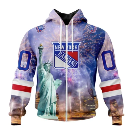 NHL New York Rangers Special Design With The Statue Of Liberty,QTNHL 080524B4088