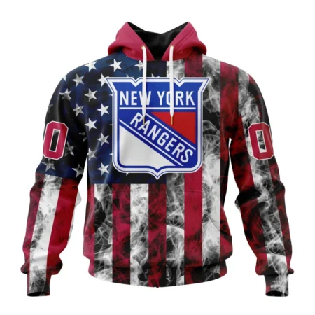 NHL New York Rangers Special Design For Independence Day The Fourth Of July,QTNHL080524A485