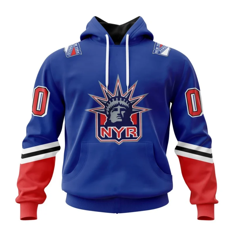 NHL New York Rangers Reverse Retro Kits ,QTNHL080524A5