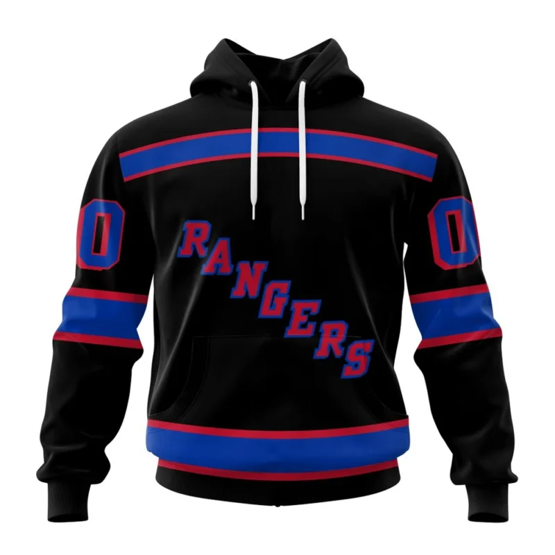 NHL New York Rangers Special Blackout Design,QTNHL080524A595