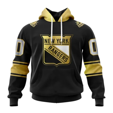 NHL New York Rangers Special Black And Gold Design,QTNHL080524A767