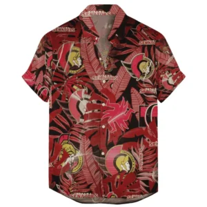 Ottawa Senators  Vintage Style National Hockey League Hawaiian Shirt All Over Prints QTHW2310724A12