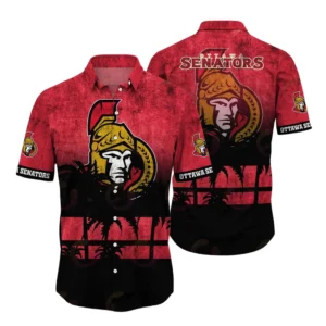 Ottawa Senators  Summer Style National Hockey League Hawaiian Shirt All Over Prints QTHW310724A11