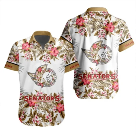 Ottawa Senators  Tropical Style National Hockey League Hawaiian Shirt All Over Prints QTHWS310724A20