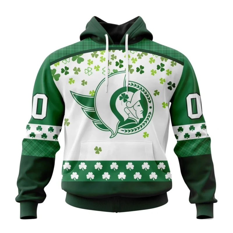 NHL Ottawa Senators Special Design For St. Patrick Day,QTNHL080524A1241