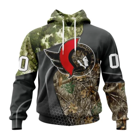 NHL Ottawa Senators Special Hunting Camo Design,QTNHL080524A1310