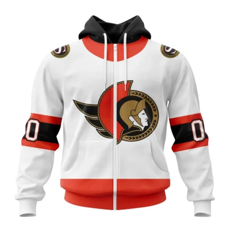 NHL Personalized Name And Number, Ottawa Senators Personalized  Away Kits,QTNHL Personalized Name And Number,080524B1547