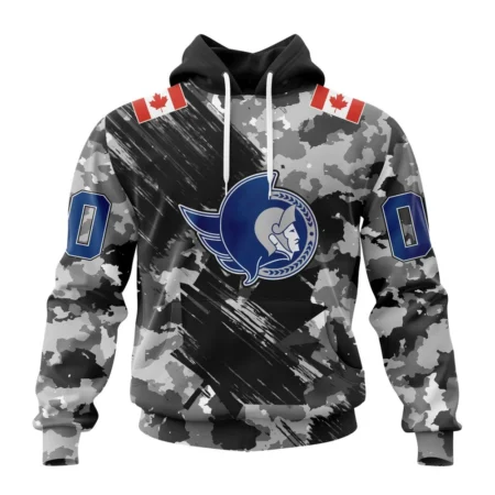 NHL Ottawa Senators Special Camo Armed Forces Design,QTNHL080524A2173