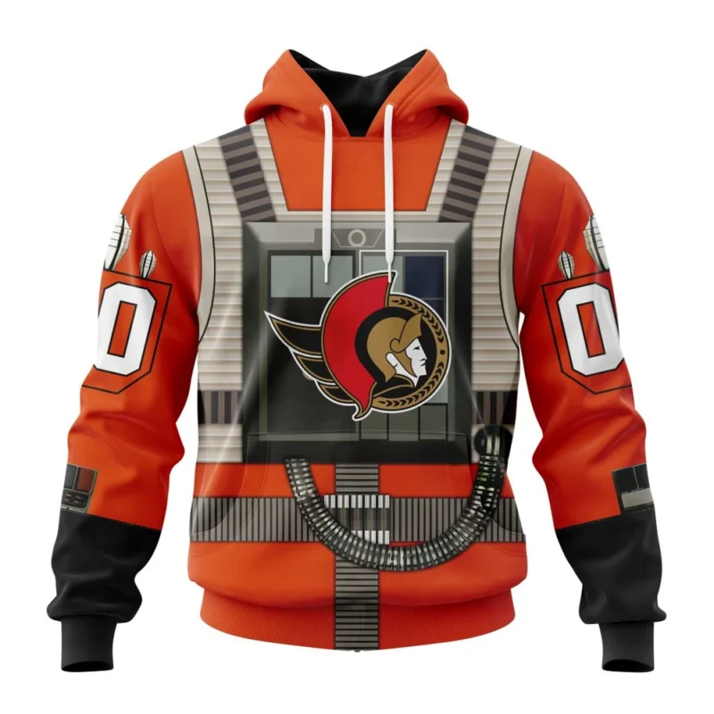 NHL Ottawa Senators Star Wars Rebel Pilot Design,QTNHL080524A2323