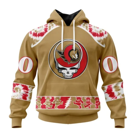 NHL Ottawa Senators Special Grateful Dead Design,QTNHL080524A257