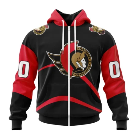 NHL Personalized Name And Number, Ottawa Senators Reverse Retro Kits ,QTNHL Personalized Name And Number,080524B353