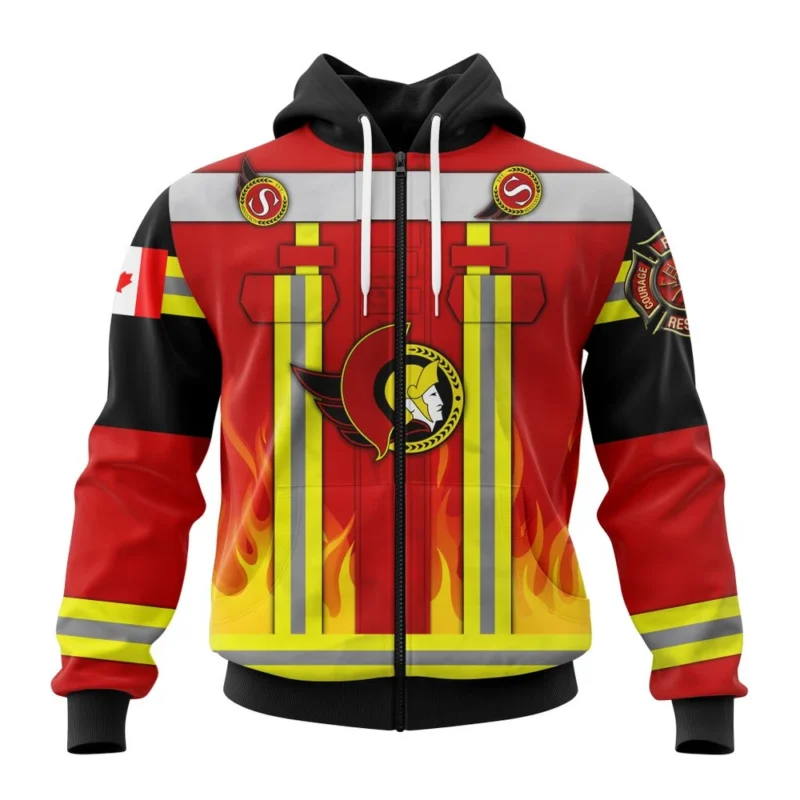 Ottawa Senators Honnor Firefighter Uniform ,QTNHL 080524B3746