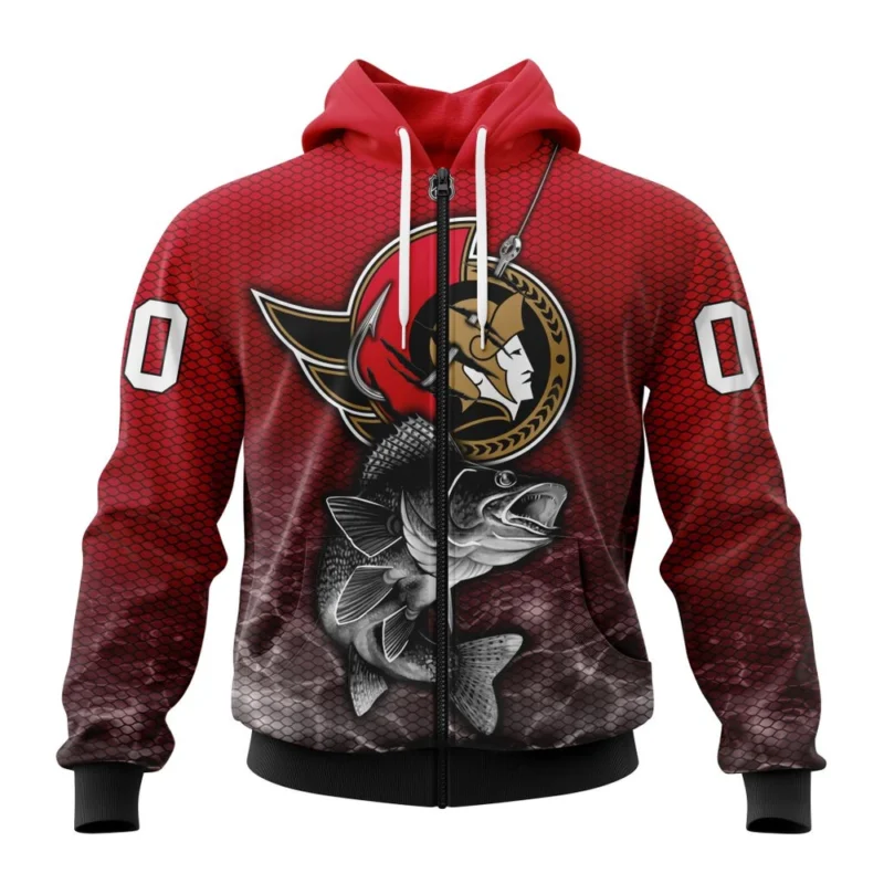 NHL Ottawa Senators, Specialized Fishing Style,QTNHL 080524B3991