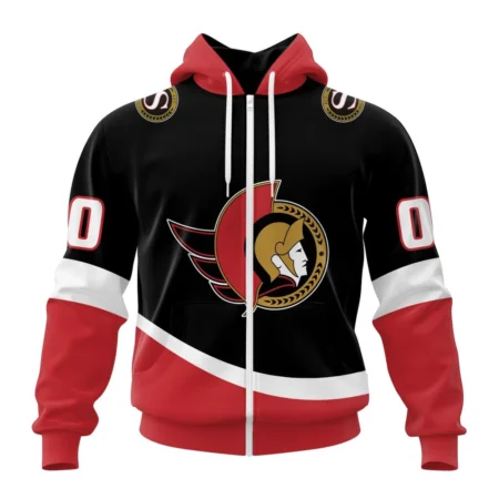 NHL Personalized Name And Number, Ottawa Senators Personalized Alternate Concepts Kits,QTNHL Personalized Name And Number,080524B516