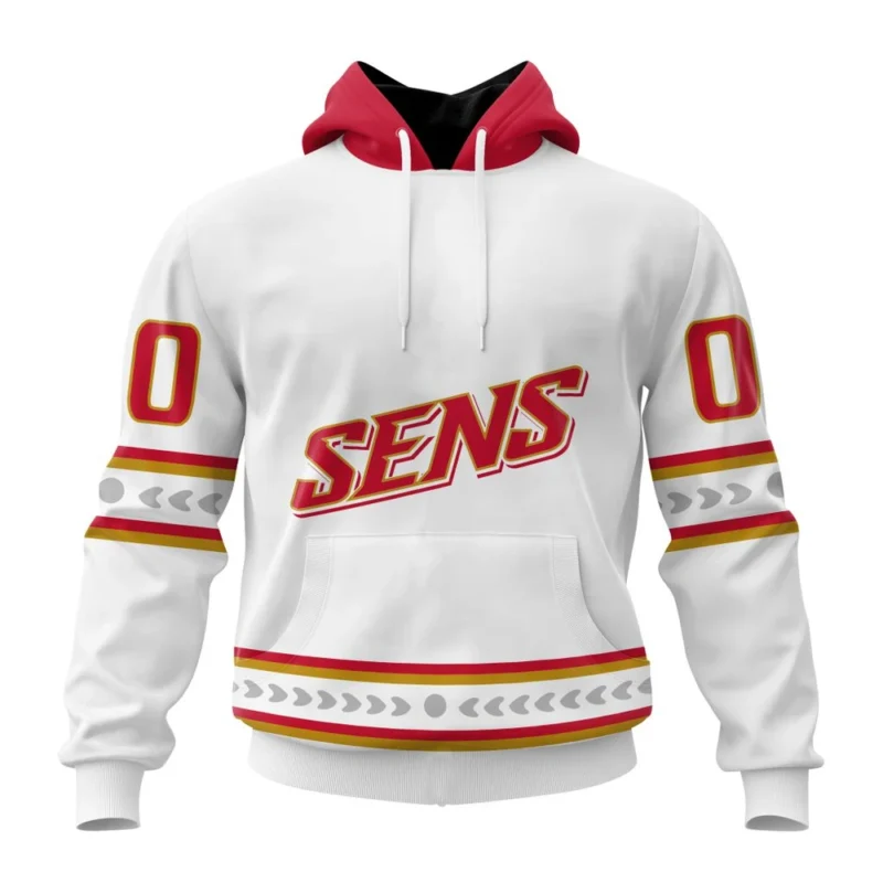 NHL Ottawa Senators Special Whiteout Design,QTNHL080524A562