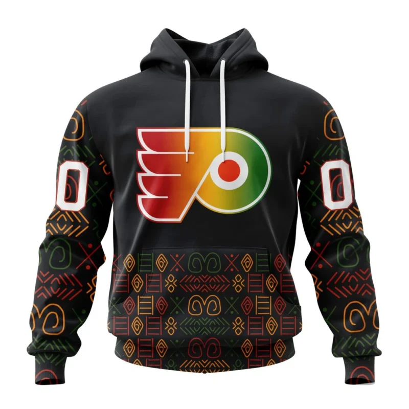 NHL Philadelphia Flyers Special Design For Black History Month,QTNHL080524A1053