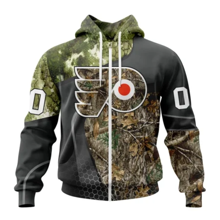 NHL Personalized Name And Number, Philadelphia Flyers Special Hunting Camo Design,QTNHL Personalized Name And Number,080524B1309