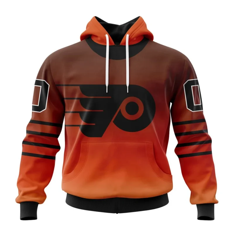 NHL Philadelphia Flyers Personalize Gradient Series Concept,QTNHL080524A1344