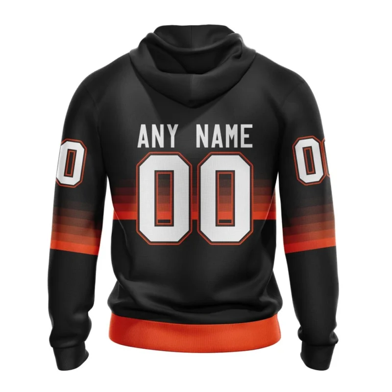 NHL Personalized Name And Number, Philadelphia Flyers Special Black And Gradient Design,QTNHL Personalized Name And Number,080524B1403