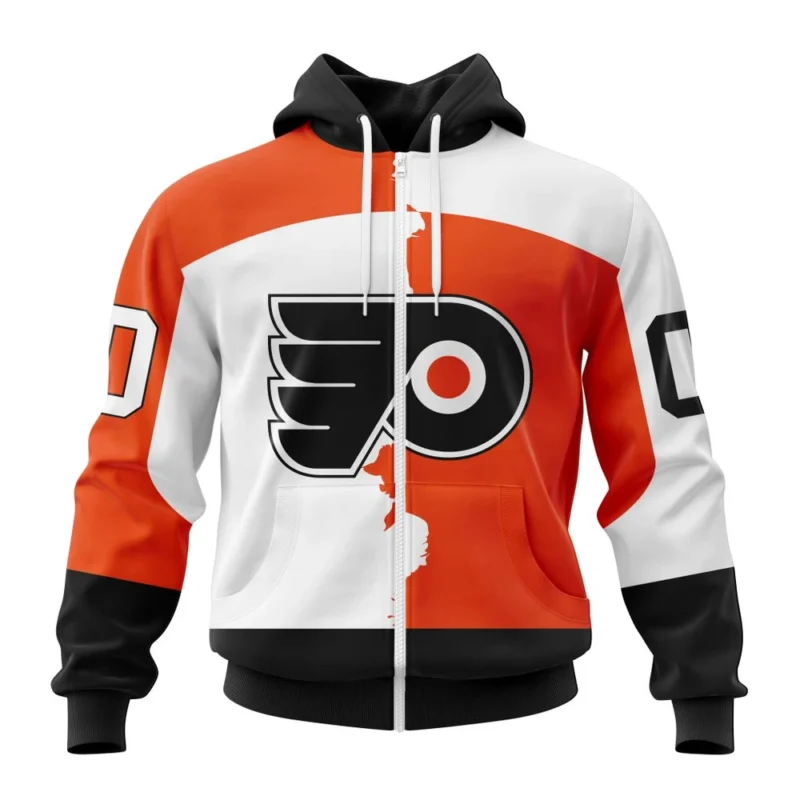 NHL Personalized Name And Number, Philadelphia Flyers Personalize  Home Mix Away Kits,QTNHL Personalized Name And Number,080524B1506