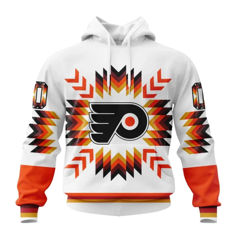 NHL Philadelphia Flyers Special Design With Native Pattern,QTNHL080524A1575