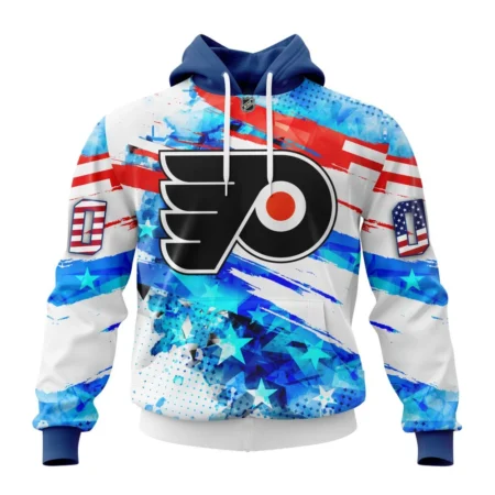 Philadelphia Flyers, Special Concept For Independence Day,QTNHL080524A2145