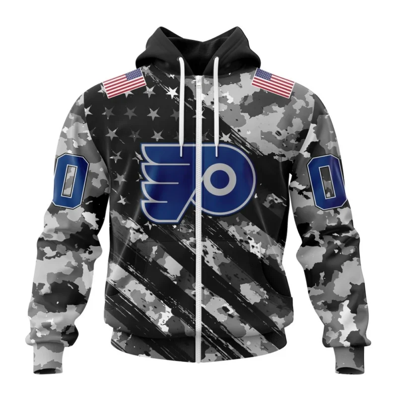 NHL Personalized Name And Number, Philadelphia Flyers Special Camo Military Design,QTNHL Personalized Name And Number,080524B2172