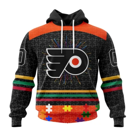 NHL Philadelphia Flyers, Specialized Fearless Aganst Autism ,QTNHL080524A2516