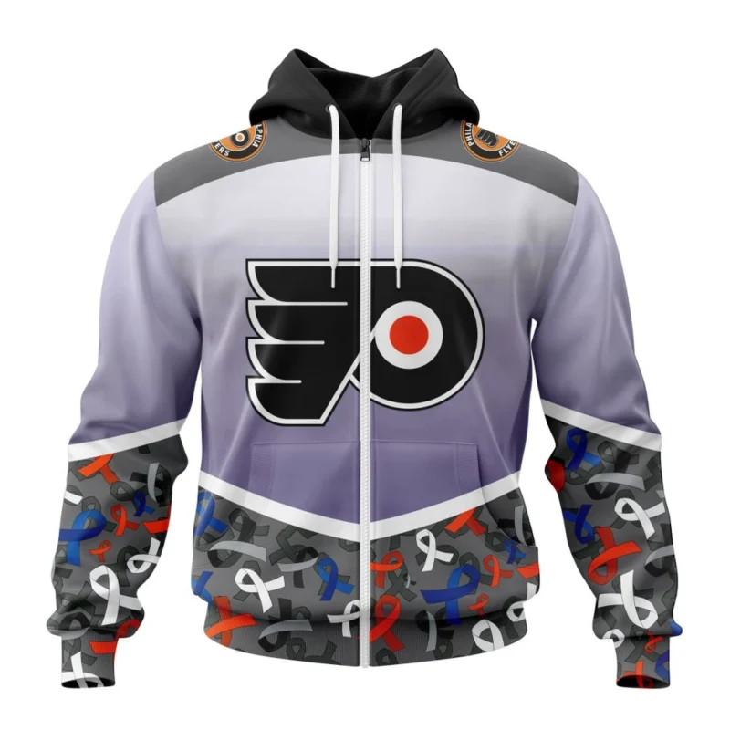 NHL Philadelphia Flyers, Specialized Sport Fights Again All Cancer ,QTNHL 080524B3353