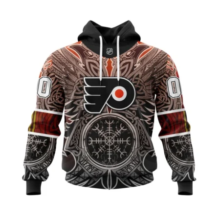 Philadelphia Flyers , Specialized Norse Viking Symbols,QTNHL080524A3933