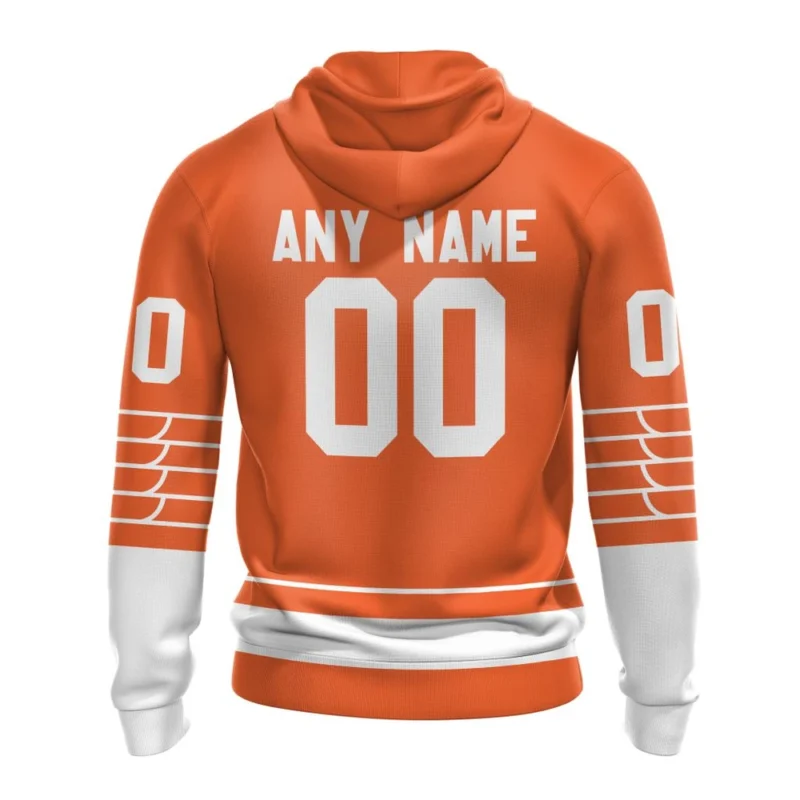 NHL Personalized Name And Number, Philadelphia Flyers Special Two-Tone Design,QTNHL Personalized Name And Number,080524B451