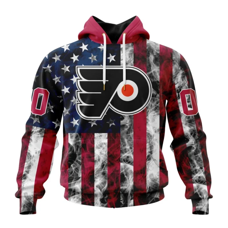 NHL Philadelphia Flyers Special Design For Independence Day The Fourth Of July,QTNHL080524A483