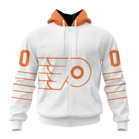 NHL Personalized Name And Number, Philadelphia Flyers Special Whiteout Design,QTNHL Personalized Name And Number,080524B561