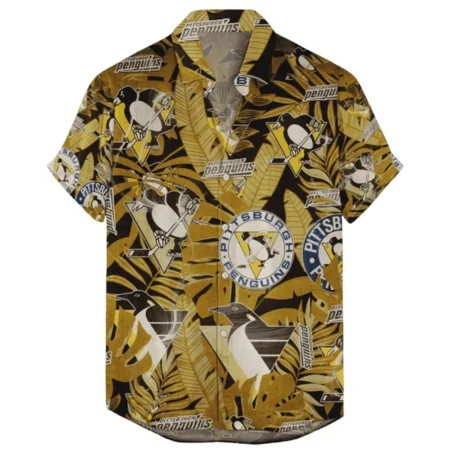 Pittsburgh Penguins  Vintage Style National Hockey League Hawaiian Shirt All Over Prints QTHW2310724A13